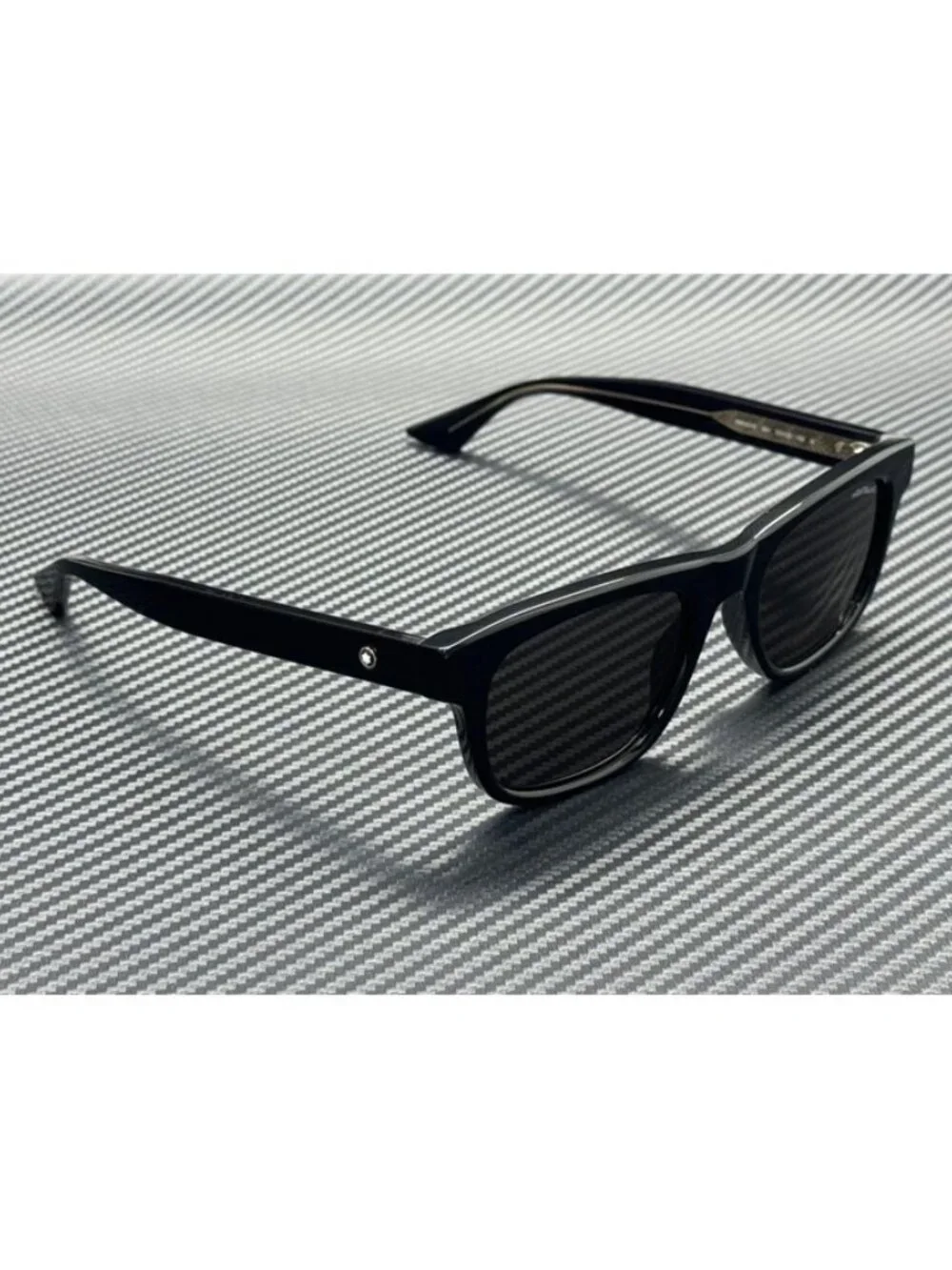 New Montblanc Men  Black Sunglasses 53-20-150